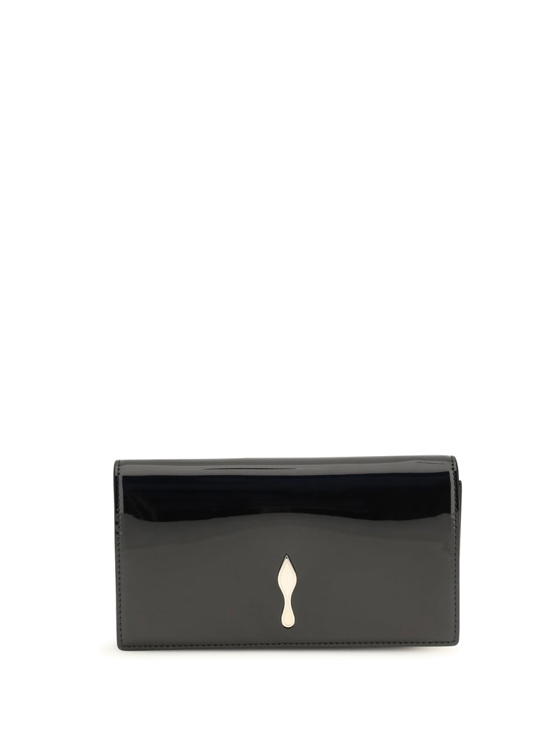 Christian Louboutin Christian Louboutin Bettina Shoulder Bag Black/Gold - World Class Fashion