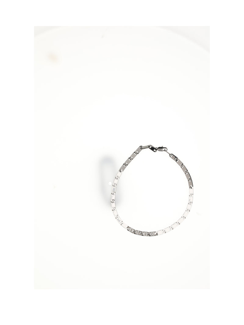 Dior Homme Dior Homme Brass Necklace Palladium - World Class Fashion