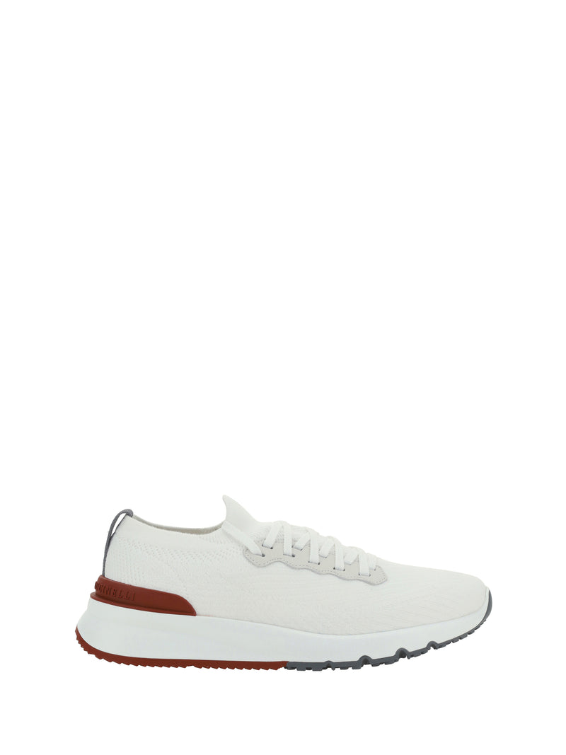 Brunello Cucinelli Brunello Cucinelli Cotton Sneakers White Men - World Class Fashion