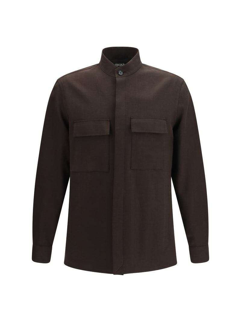 Zegna Zegna Oasi Linen Shirt 054 - World Class Fashion