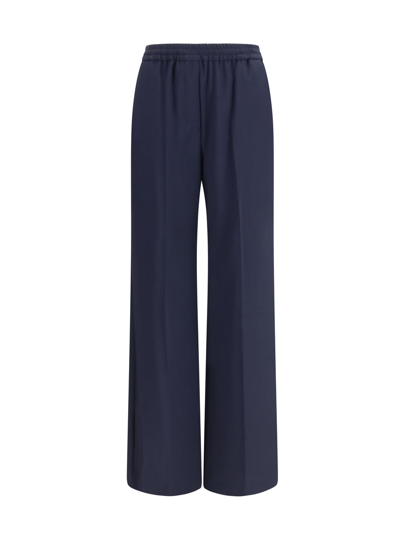 Max Mara Weekend Max Mara Weekend Mallo Pantalones Azul - World Class Fashion