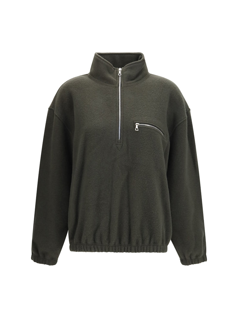 Rier Rier Polar High-neck Zip Jacket Taupe - World Class Fashion