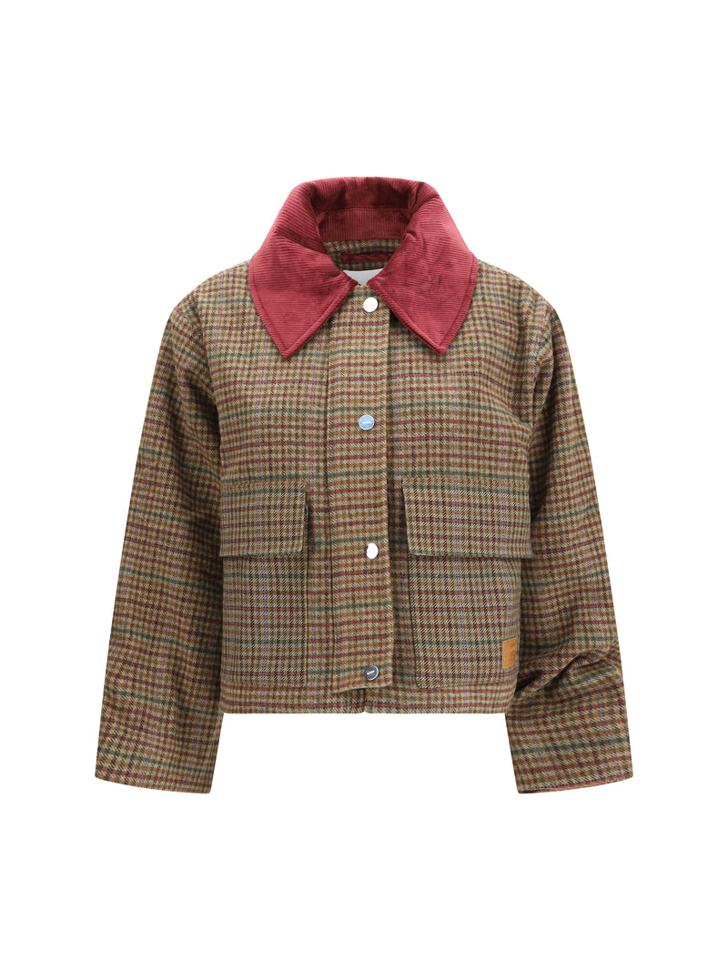 Ganni Ganni Twill Jacket Multicolor Women - World Class Fashion