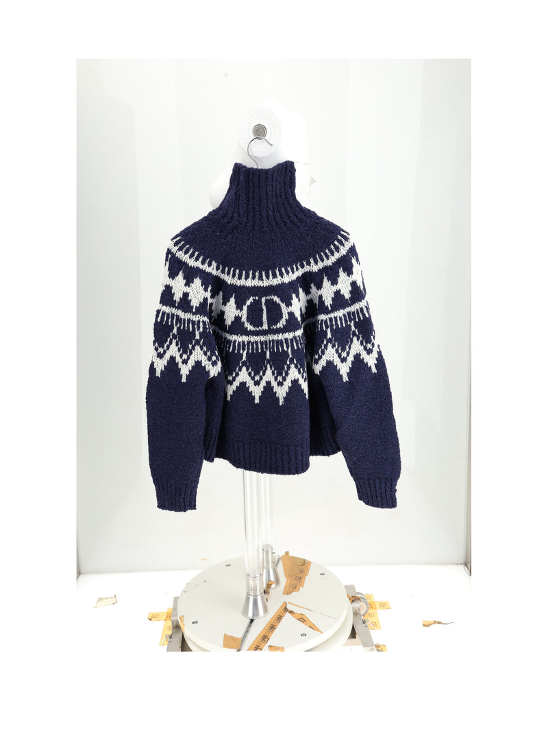 Dior Dior Fi-fair Isle Azul Prendas de Punto Mujer - World Class Fashion