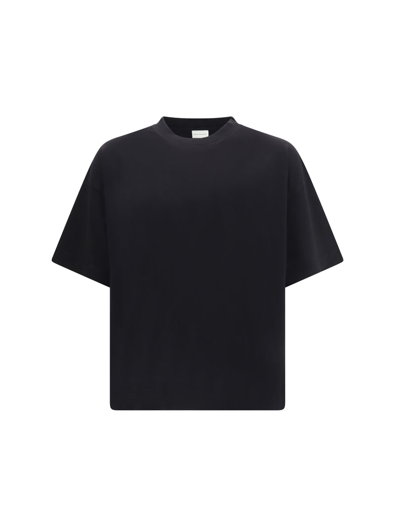 Dries Van Noten Dries Van Noten Monochrome Cotton T-shirt - World Class Fashion
