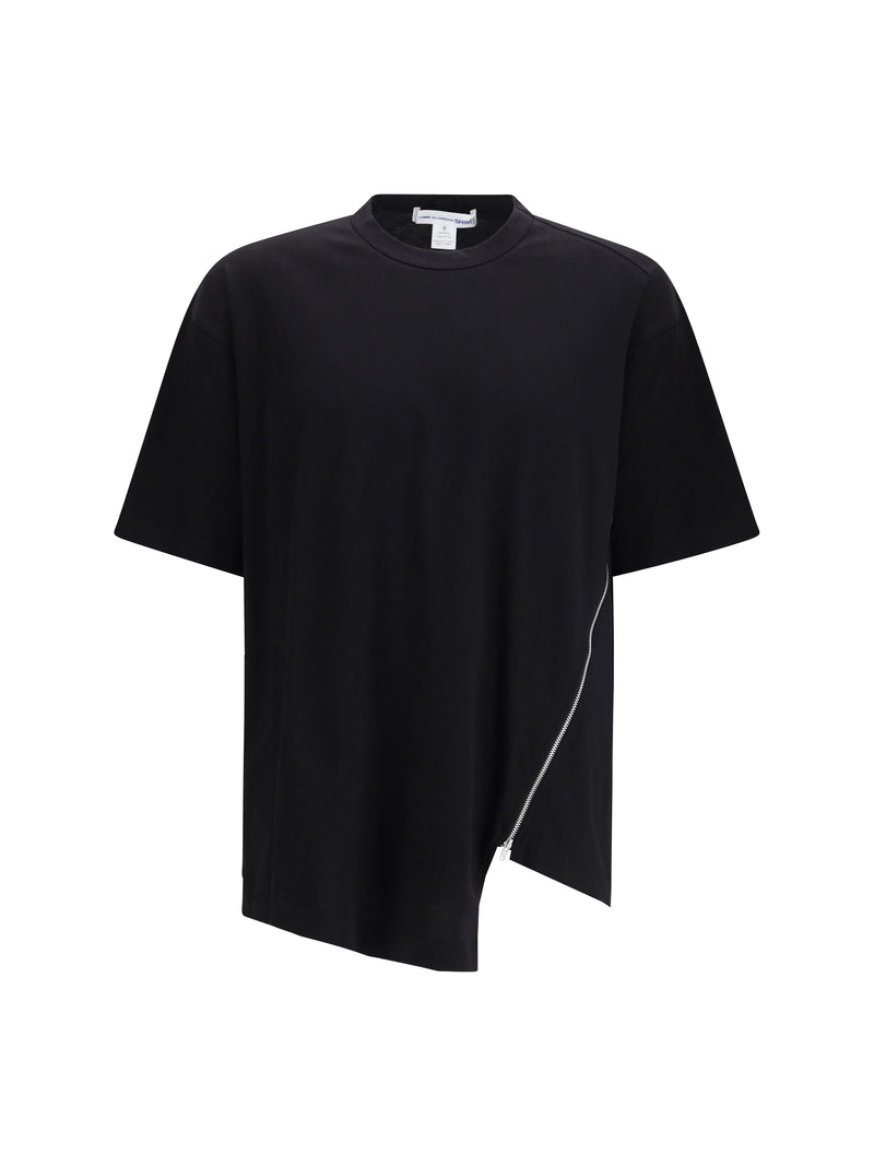 Comme Des Garçons Shirt Comme Des Garçons Shirt Cotton T-shirt Black Men - World Class Fashion
