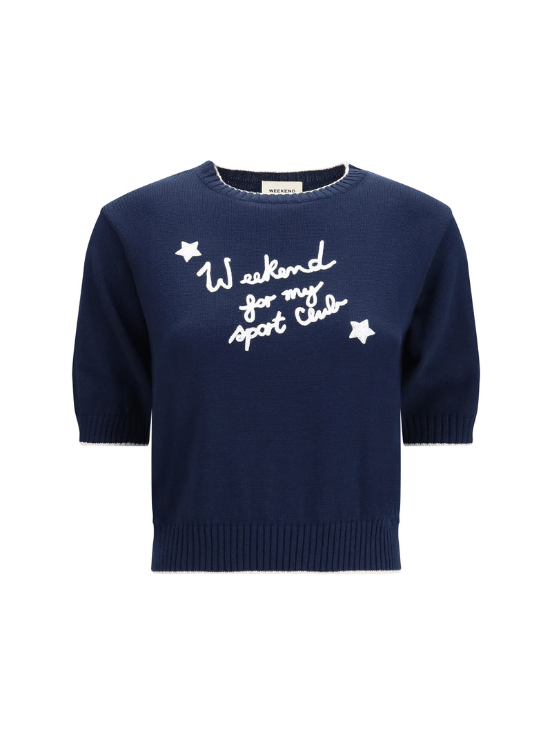 Max Mara Weekend Max Mara Weekend Cotton Knit Sweater Multicolor - World Class Fashion