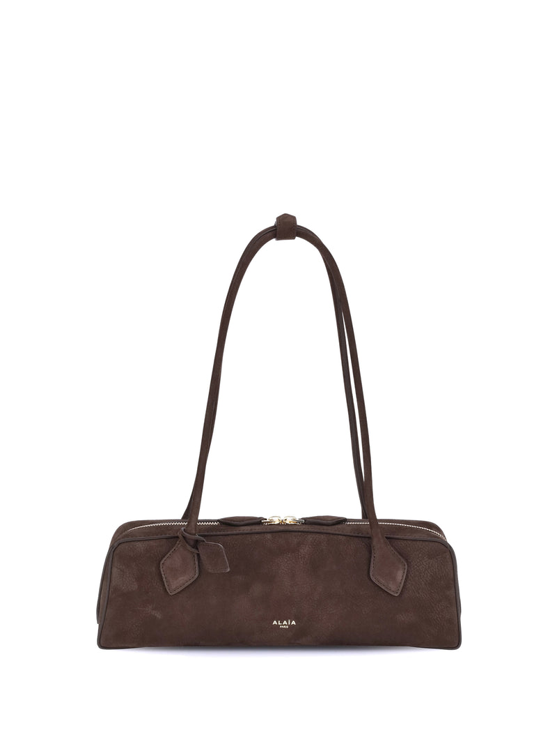Alaia Alaïa Le Teckel Shoulder Bag Brown/Gold - World Class Fashion