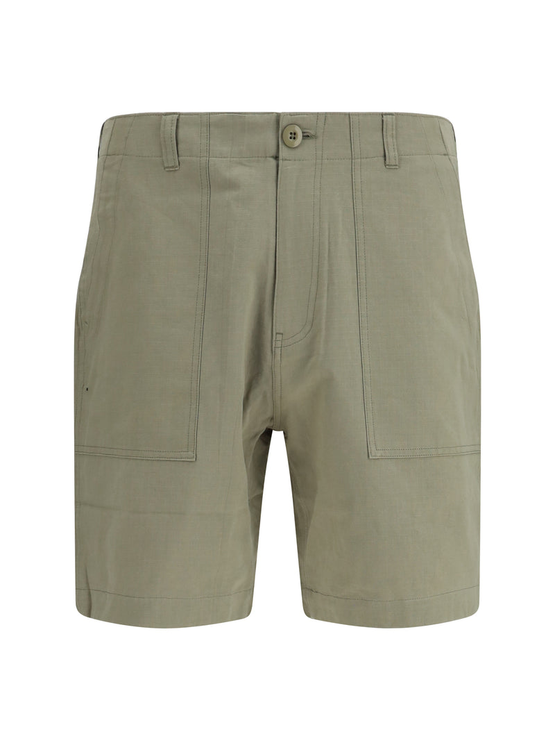 Sebago Sebago Milton Shorts Green-Fatigue Men - World Class Fashion