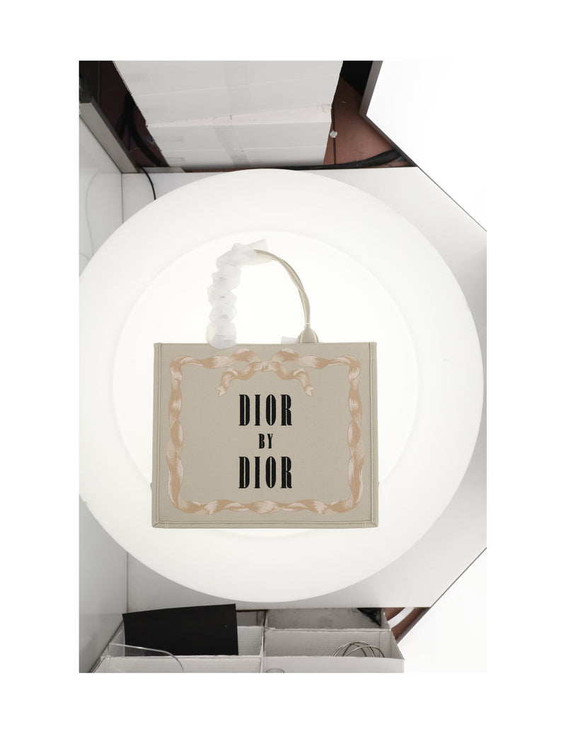 Dior Dior Cotton Shoulder Bag Beige Multi Women - World Class Fashion