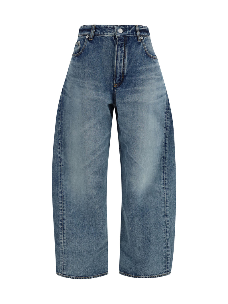 Alaia Alaïa Rodeo Jeans Dirty Wash Women - World Class Fashion