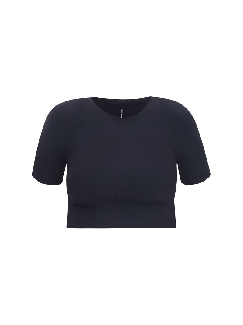 Wolford Wolford Seamless Fitted Sports T-shirt Black - World Class Fashion