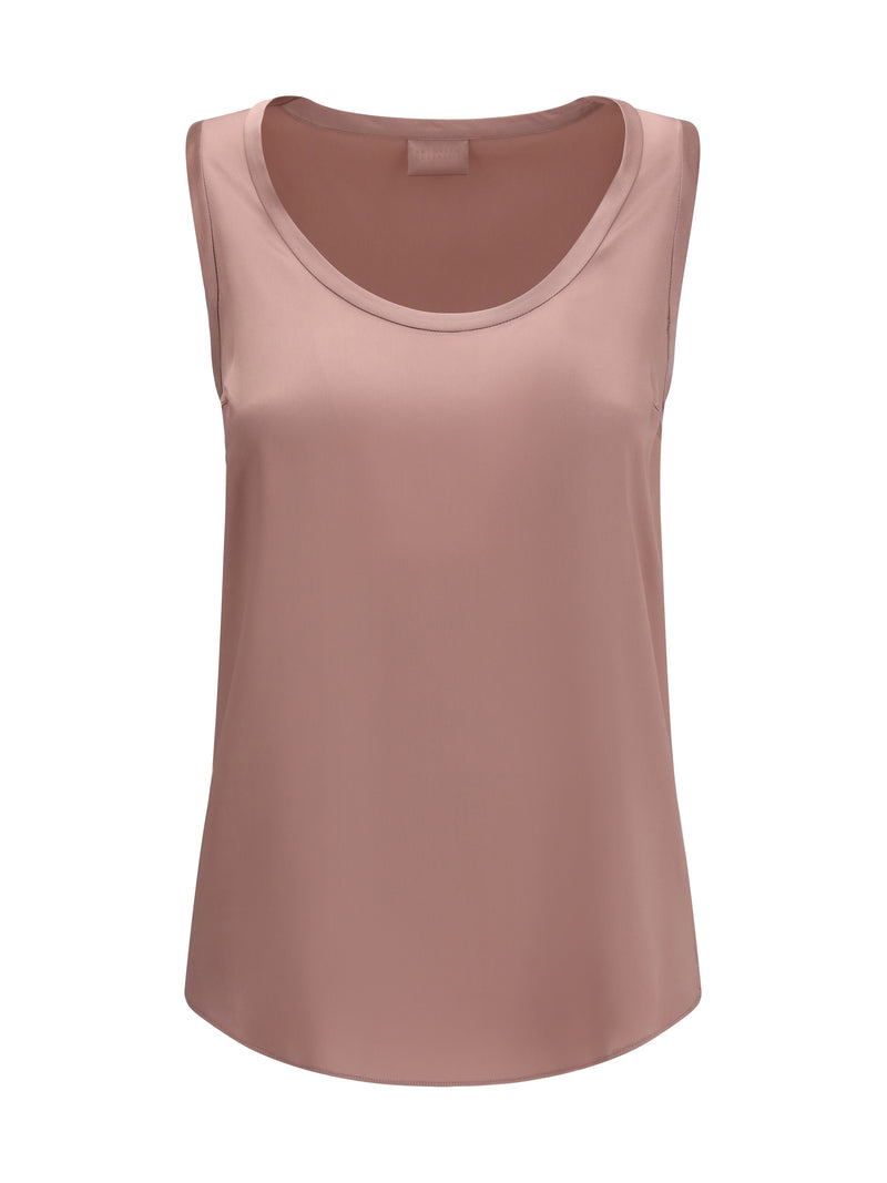 Brunello Cucinelli Brunello Cucinelli Silk Top Rosa Antico - World Class Fashion