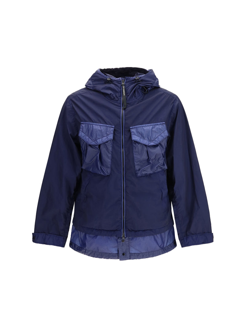 C.P. Company C.P. Company Bi-TM Mixed Goggle Jacket Blueprint - World Class Fashion