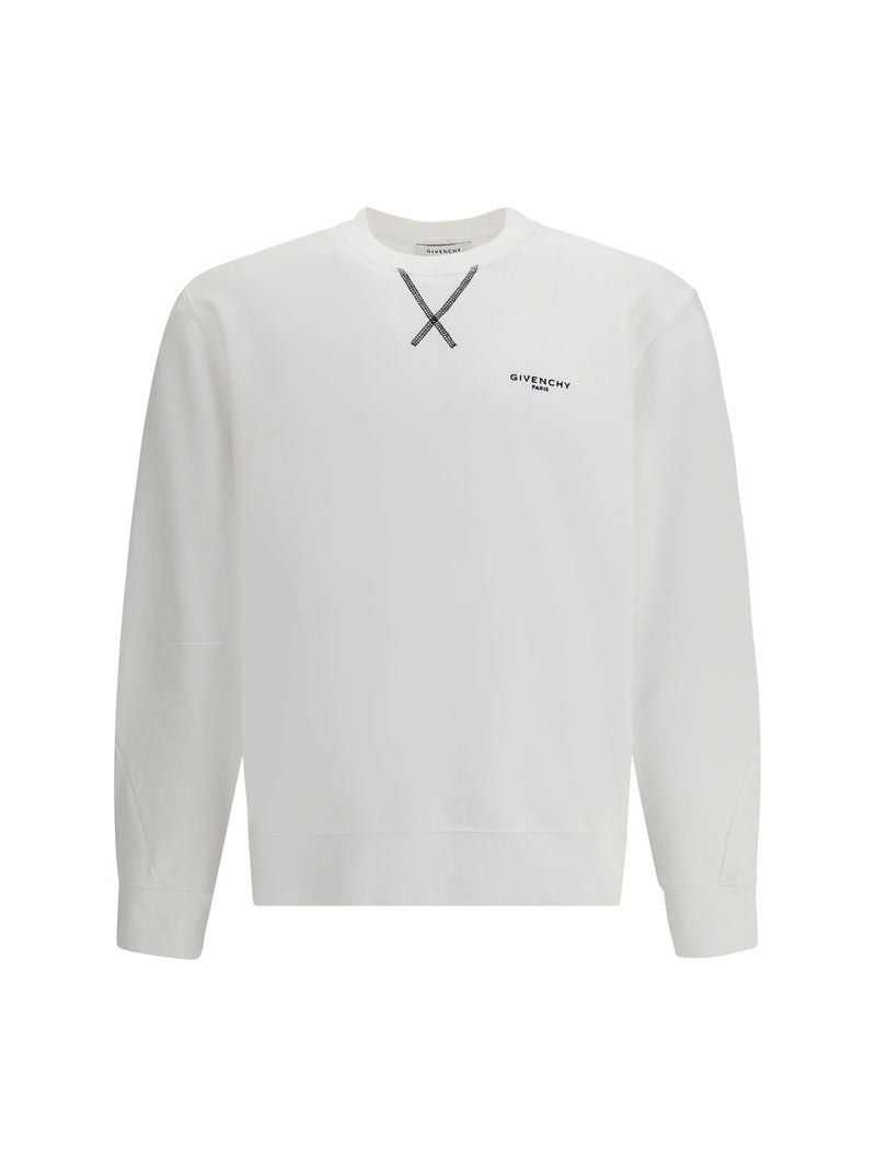 Givenchy Givenchy Couture Seam Sweatshirt White Men - World Class Fashion