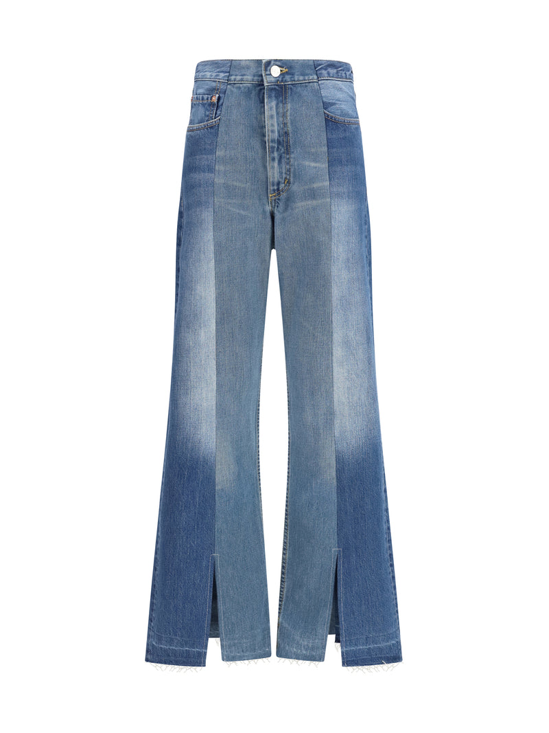 E.l.v. Denim E.l.v. Denim Arcola Jeans Dark/Mid Blue - World Class Fashion