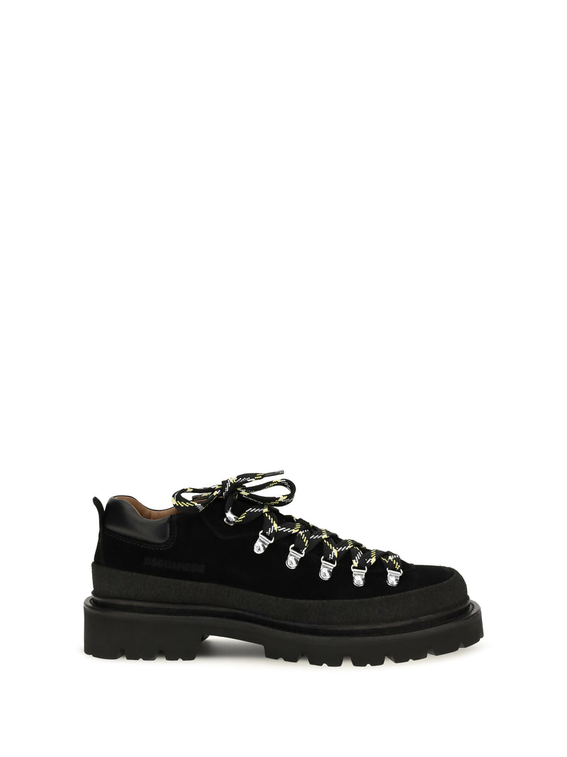 Dsquared2 Dsquared2 Suede Lace-up Sneakers - World Class Fashion