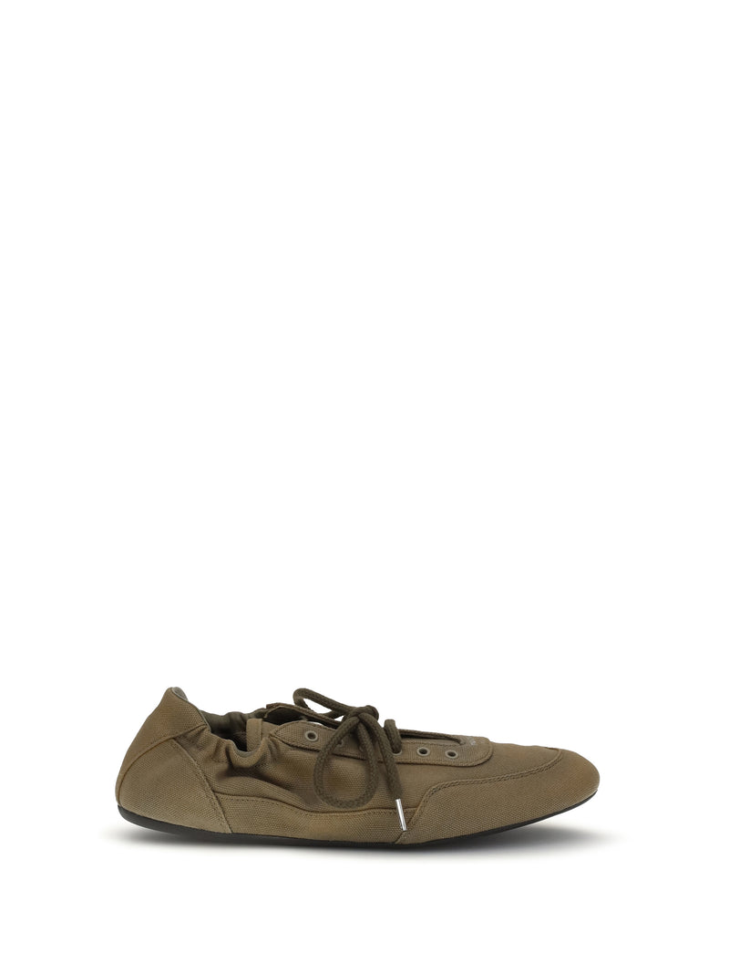 Prada Prada Collapse Sneakers Militare Women - World Class Fashion