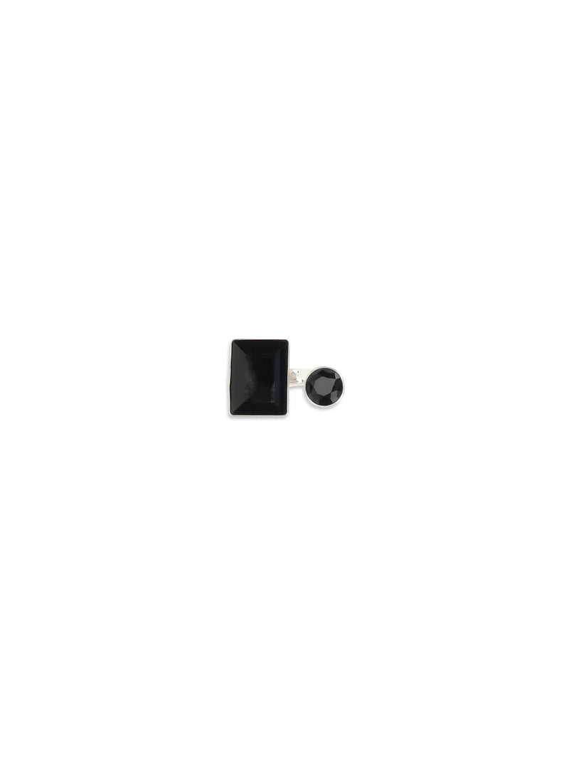Dries Van Noten Dries Van Noten Stone Ring Black Women - World Class Fashion