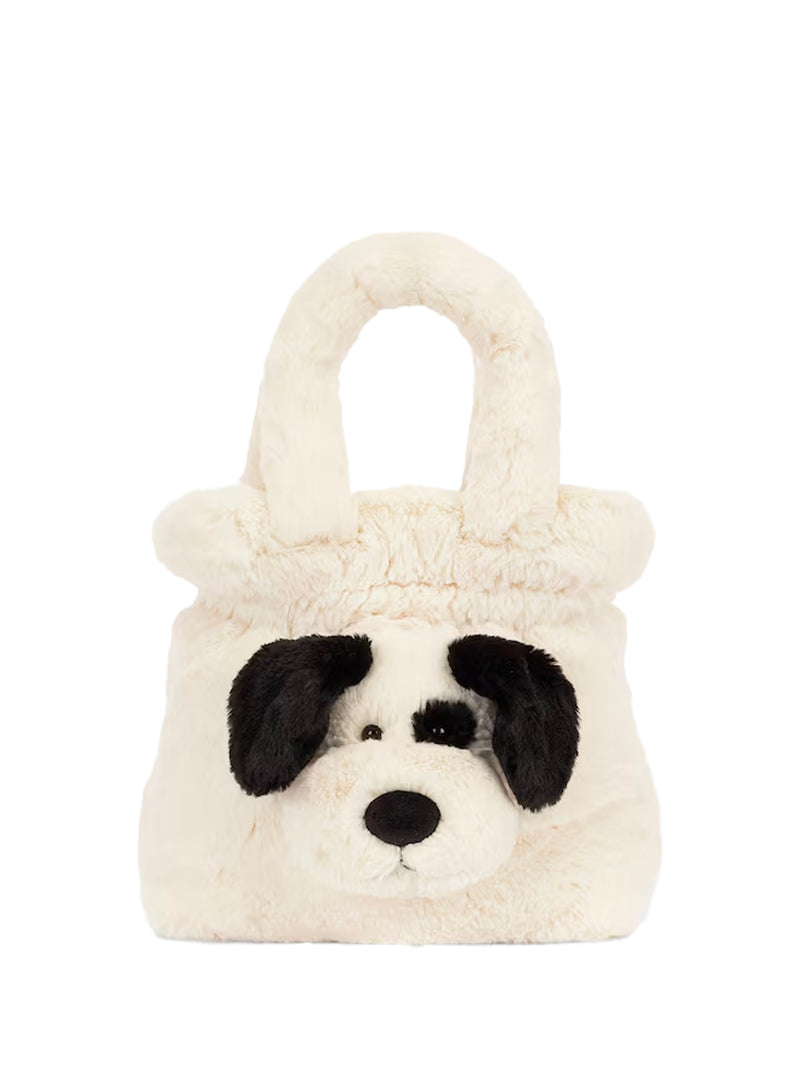 Jellycat Jellycat Rufferty Puppy Handbag Cream - World Class Fashion