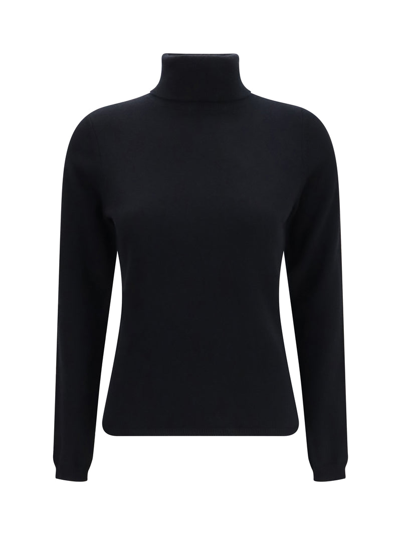 Allude Allude Cashmere Turtleneck Sweater Grey Women - World Class Fashion