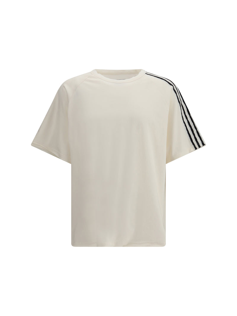Y-3 Y-3 Short-sleeve T-shirt with Raw Edges CWHITE - World Class Fashion