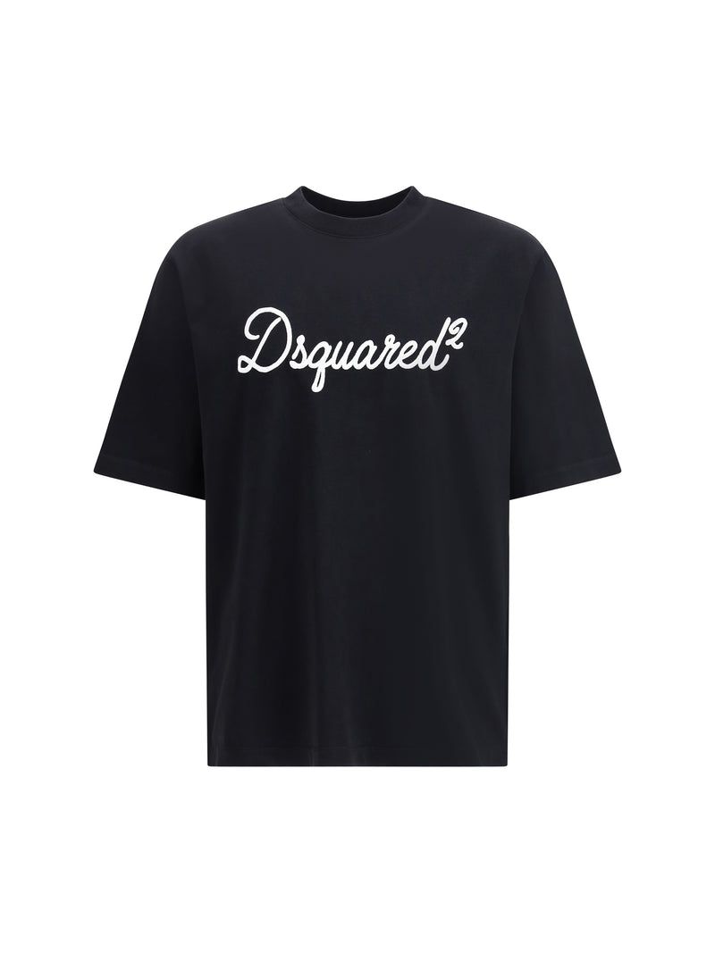 Dsquared2 Dsquared2 Logo T-shirt Black Men - World Class Fashion