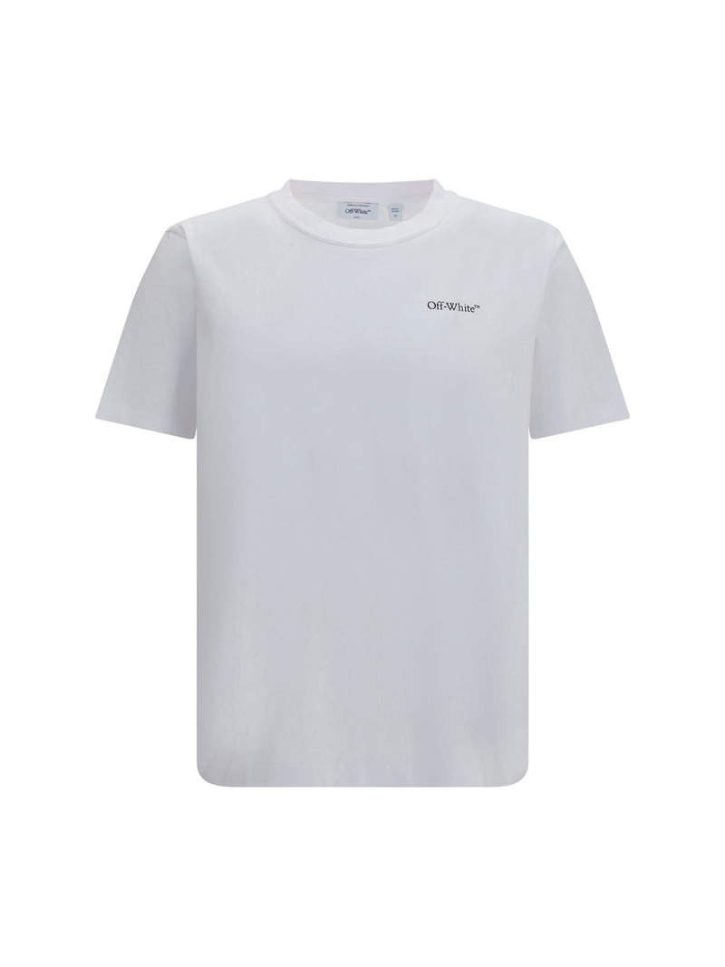 Off-white Off-white Small Bookish T-shirt White - World Class Fashion