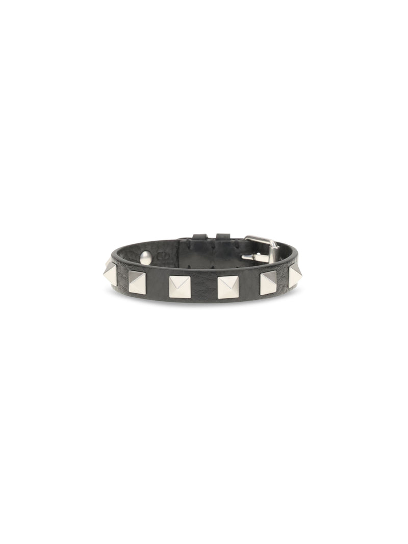 Valentino Garavani Valentino Garavani Rockstud Leather Bracelet - World Class Fashion