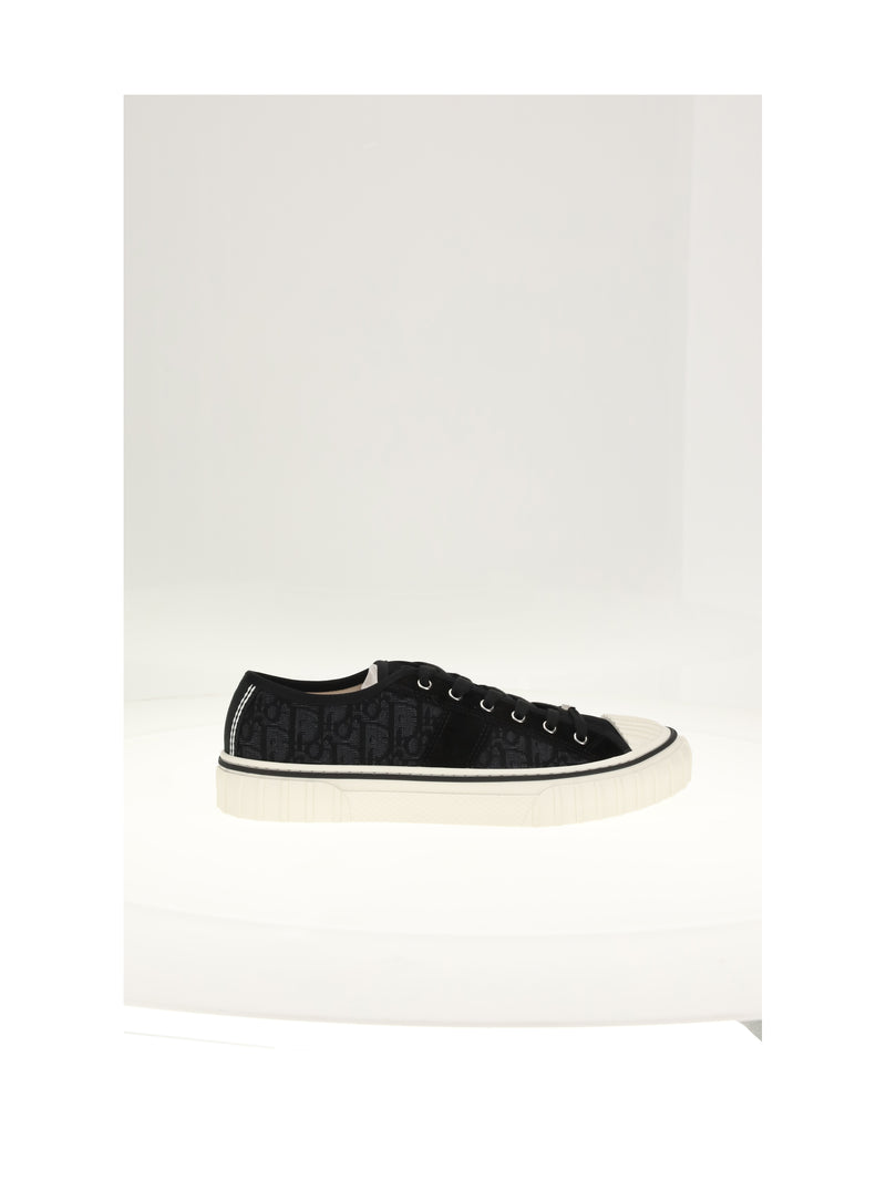 Dior Homme Dior Homme Dior Hooper Sneakers Black/White - World Class Fashion
