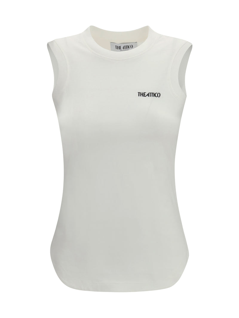 The Attico The Attico Reese Tank Top White - World Class Fashion