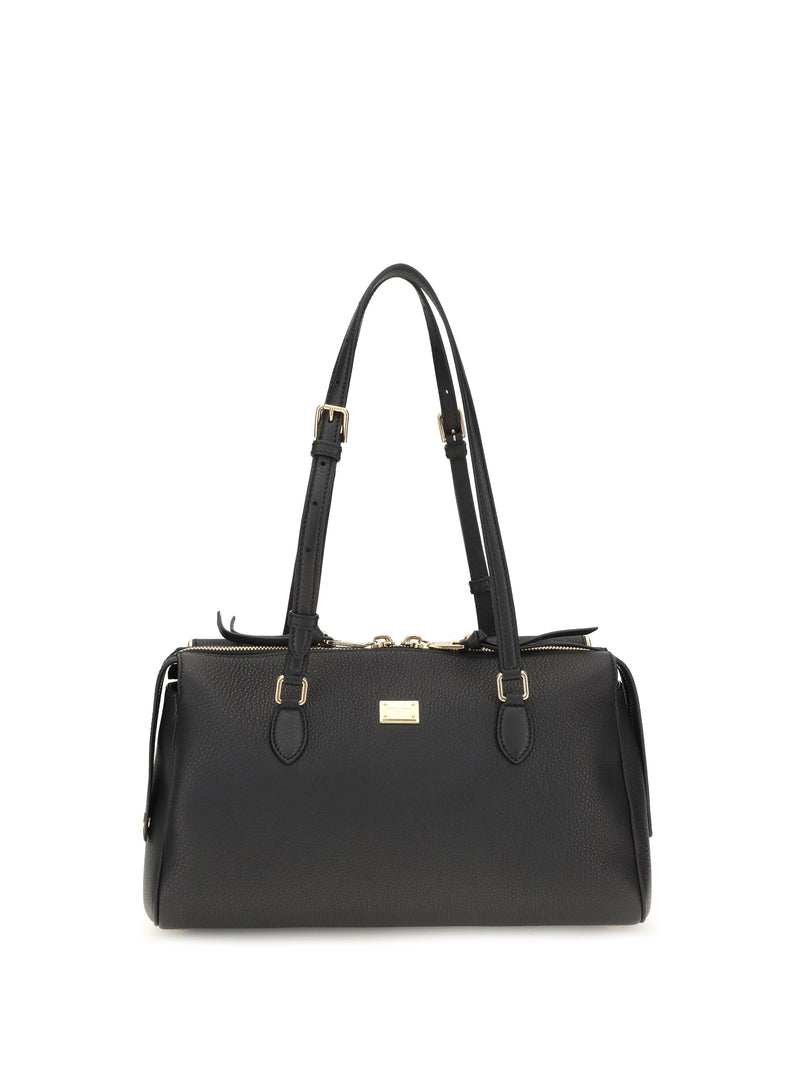 Dolce & Gabbana Dolce & Gabbana Odissea Shoulder Bag Black - World Class Fashion