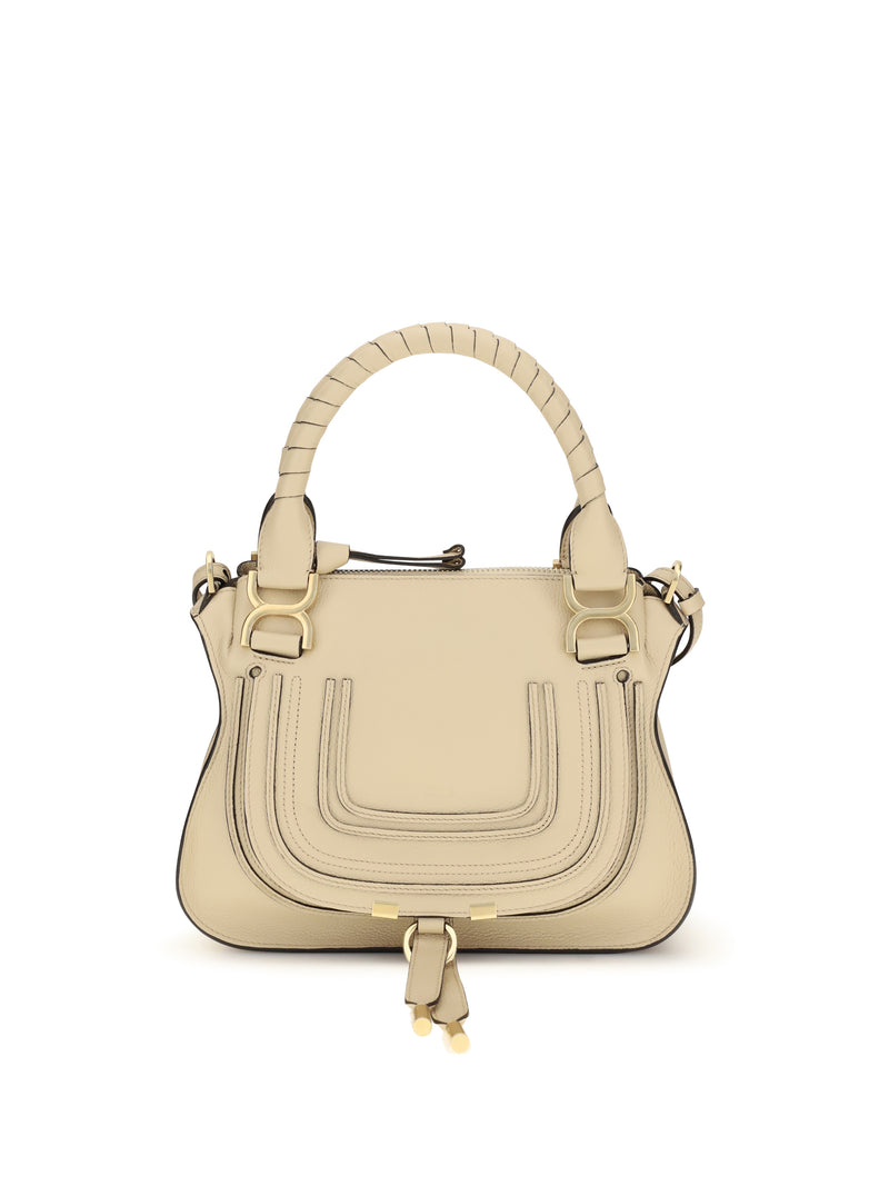 Chloe Chloé Marcie Handbag Petal Beige - World Class Fashion