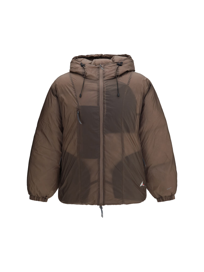 Roa Roa Smooth 800 Fill Power Down Jacket Light Brown - World Class Fashion