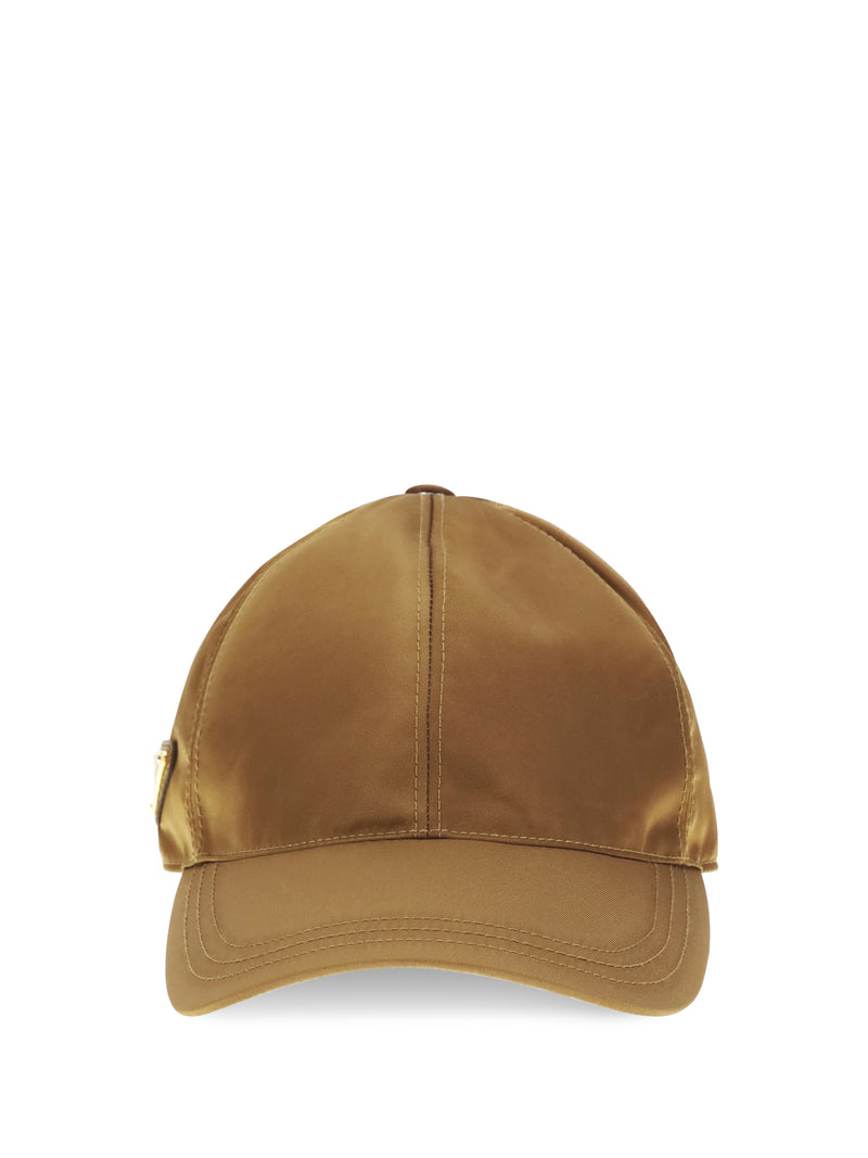 Prada Prada Logoed Baseball Hat Brandy Women - World Class Fashion