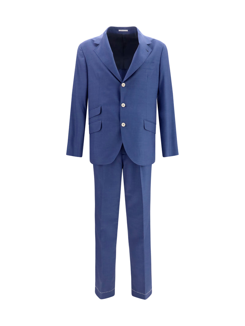 Brunello Cucinelli Brunello Cucinelli Single-breasted Suit Royal Men - World Class Fashion