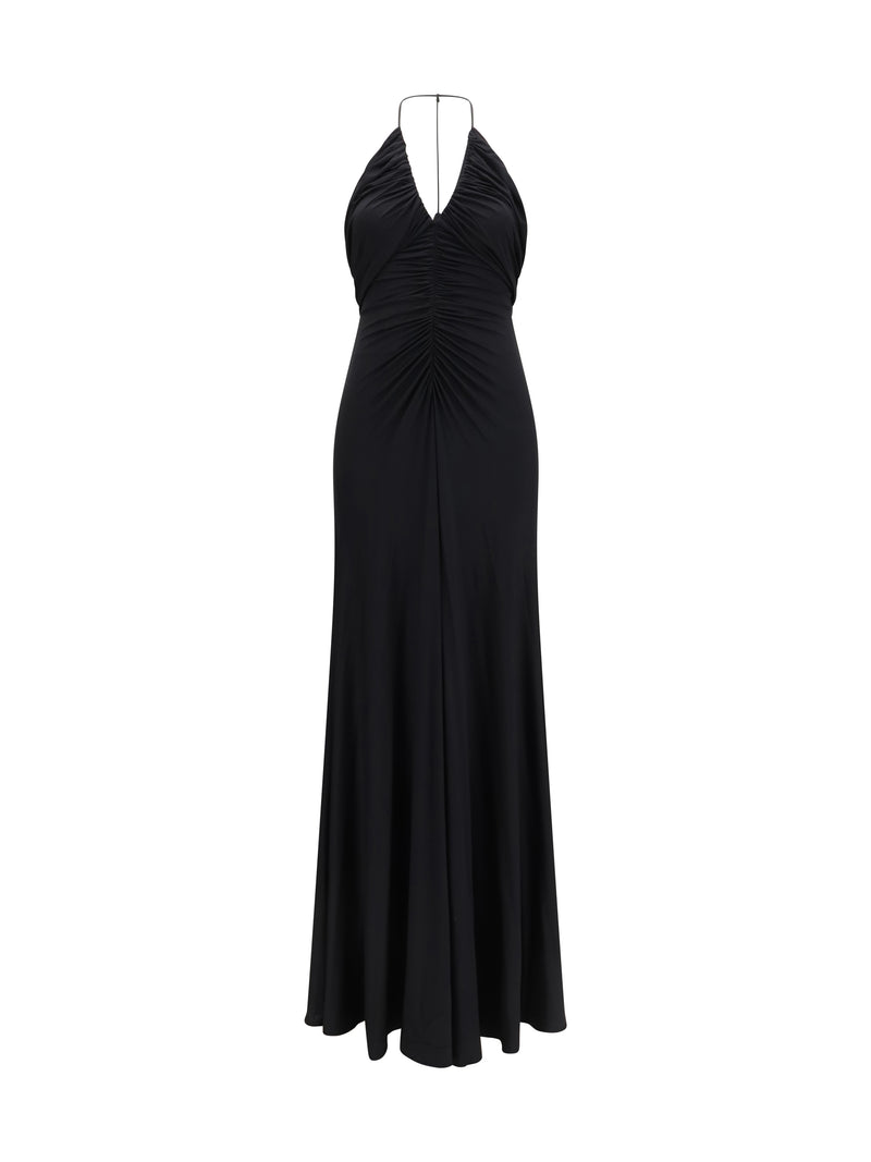 Self-portrait Self-portrait Jersey Long Dress Black - World Class Fashion