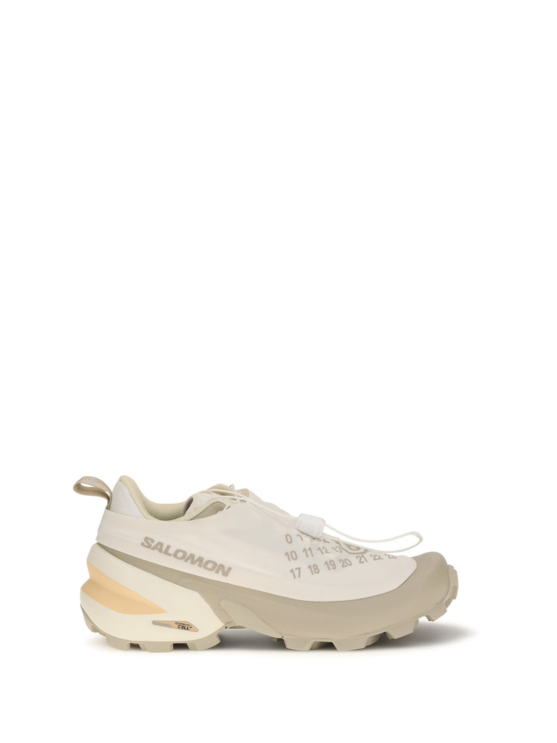 Mm6 Mm6 x Salomon Sneakers Vanilla Ice/Eucalyptus/Yellow - World Class Fashion