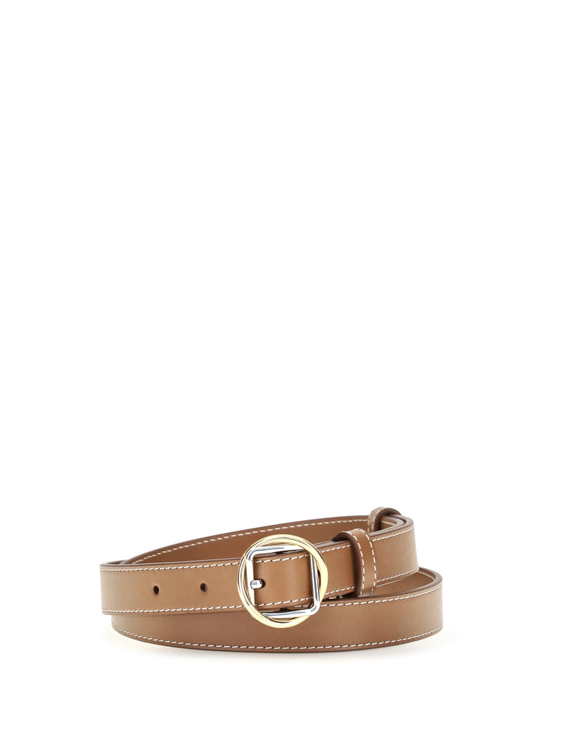 Jacquemus Jacquemus Salon Slim Leather Belt - World Class Fashion