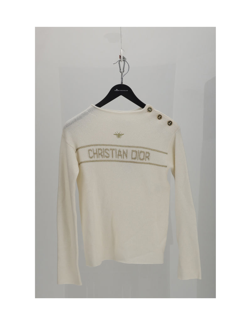 Dior Dior Women's Knitwear Gold - World Class Fashion