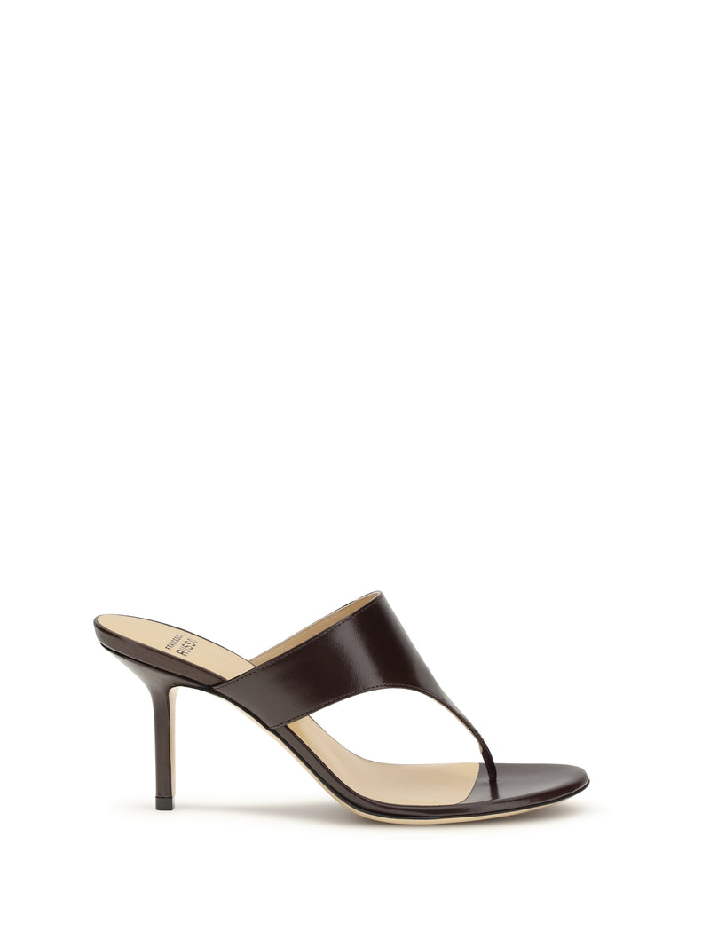 Francesco Russo Francesco Russo Thong Sandals Bordeaux Women - World Class Fashion