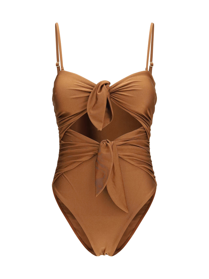 Zimmermann Zimmermann Aster Traje de Baño Walnut Mujer - World Class Fashion