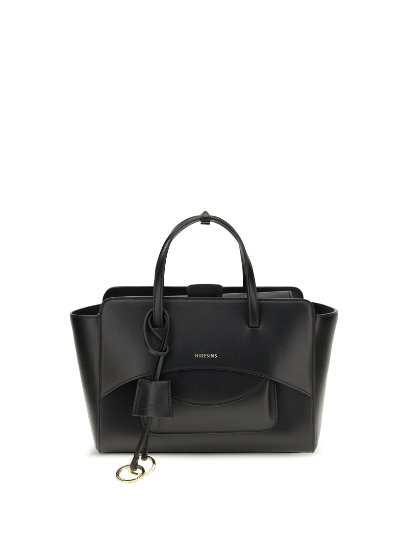 Hidesins Hidesins Flap Medium Handbag Black - World Class Fashion