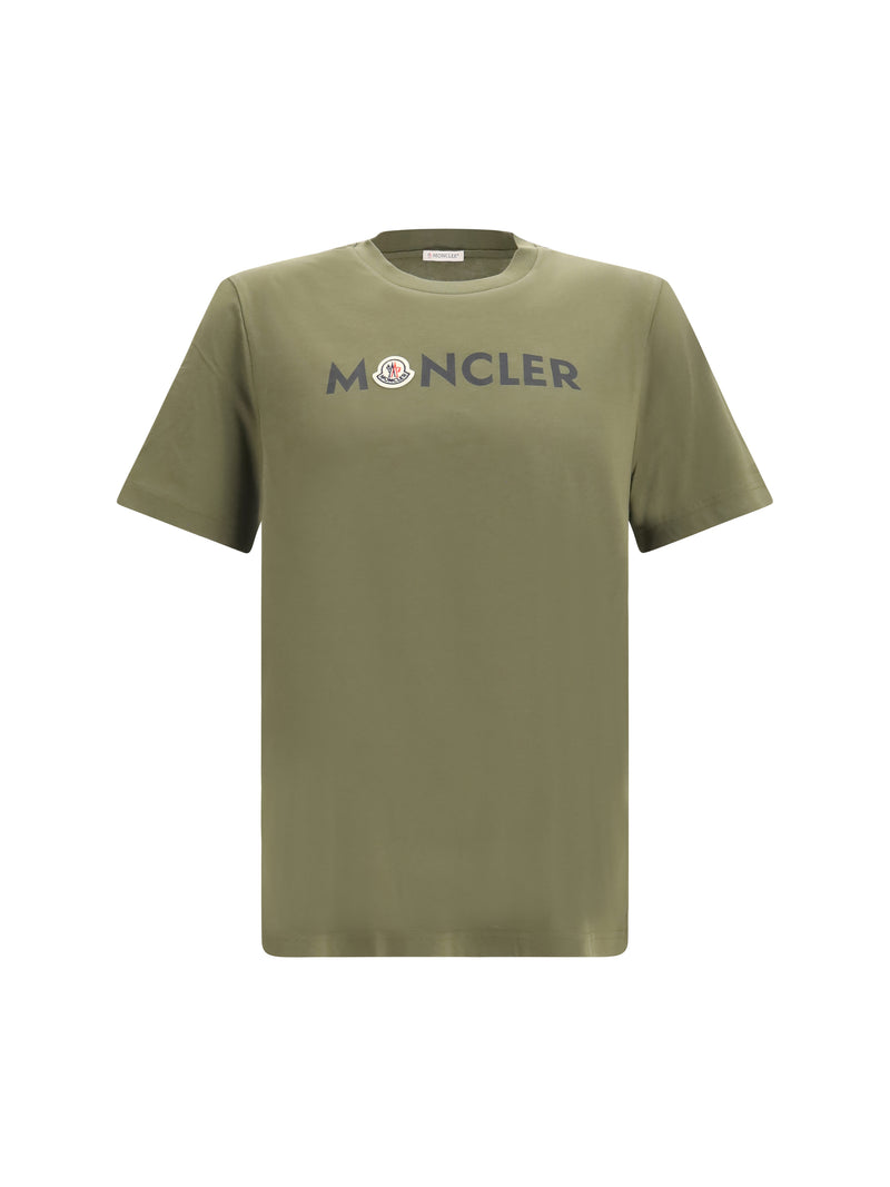Moncler Moncler Cotton Jersey T-shirt Dark Green Men - World Class Fashion