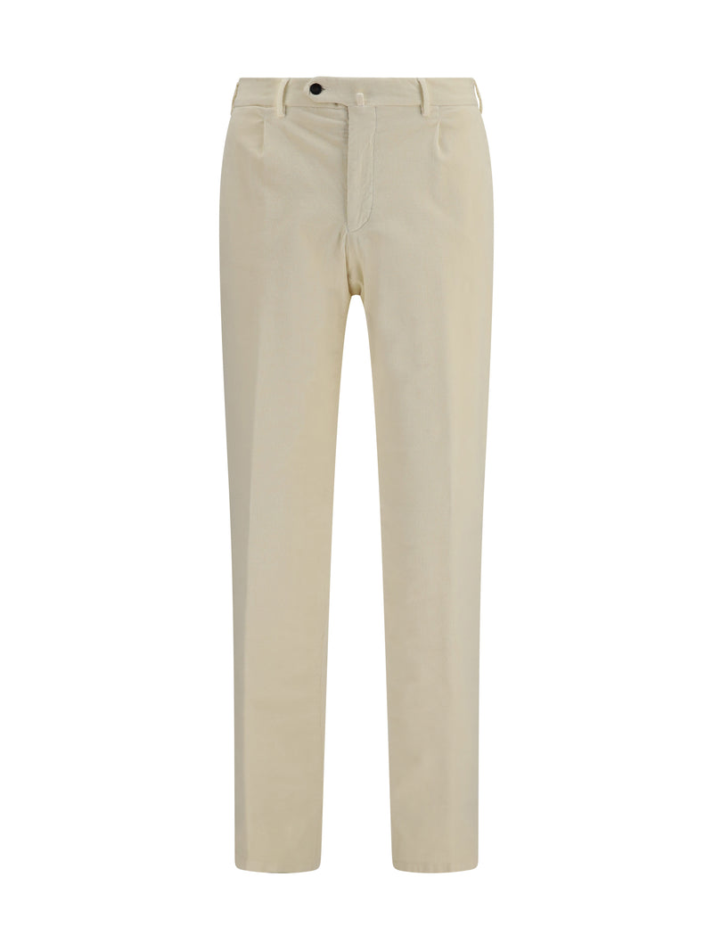 Germano Germano Corduroy Tokyo Fit Pants Grey Men - World Class Fashion