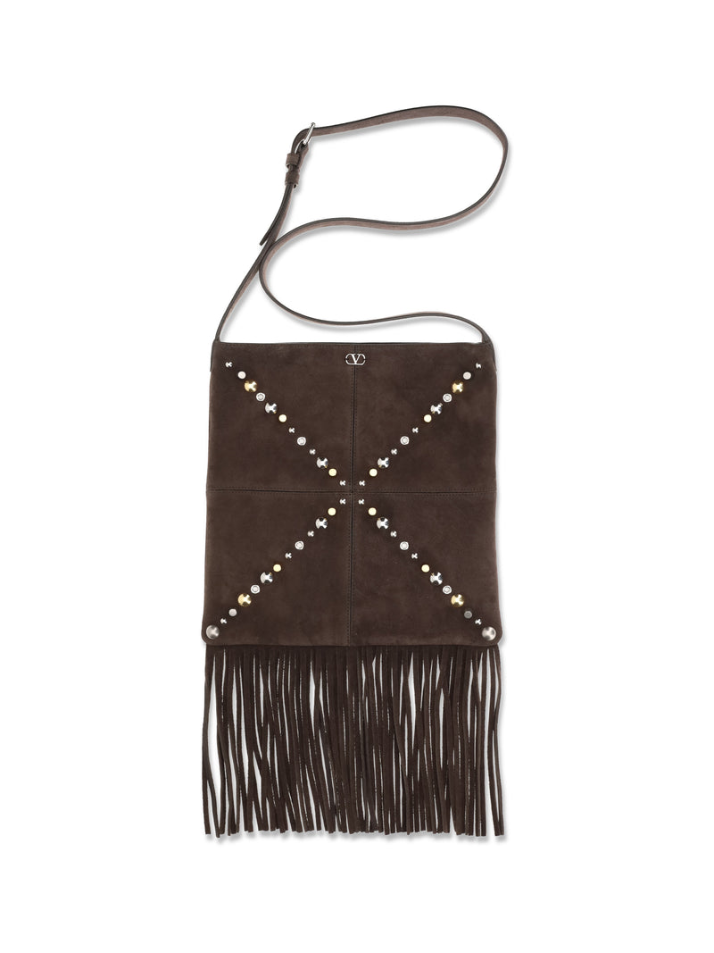 Valentino Garavani Valentino Garavani Nellcôte Shoulder Bag Testa di Moro - World Class Fashion