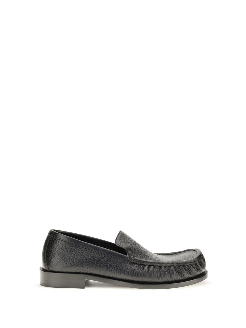 Dries Van Noten Dries Van Noten Leather Loafers Black Men - World Class Fashion