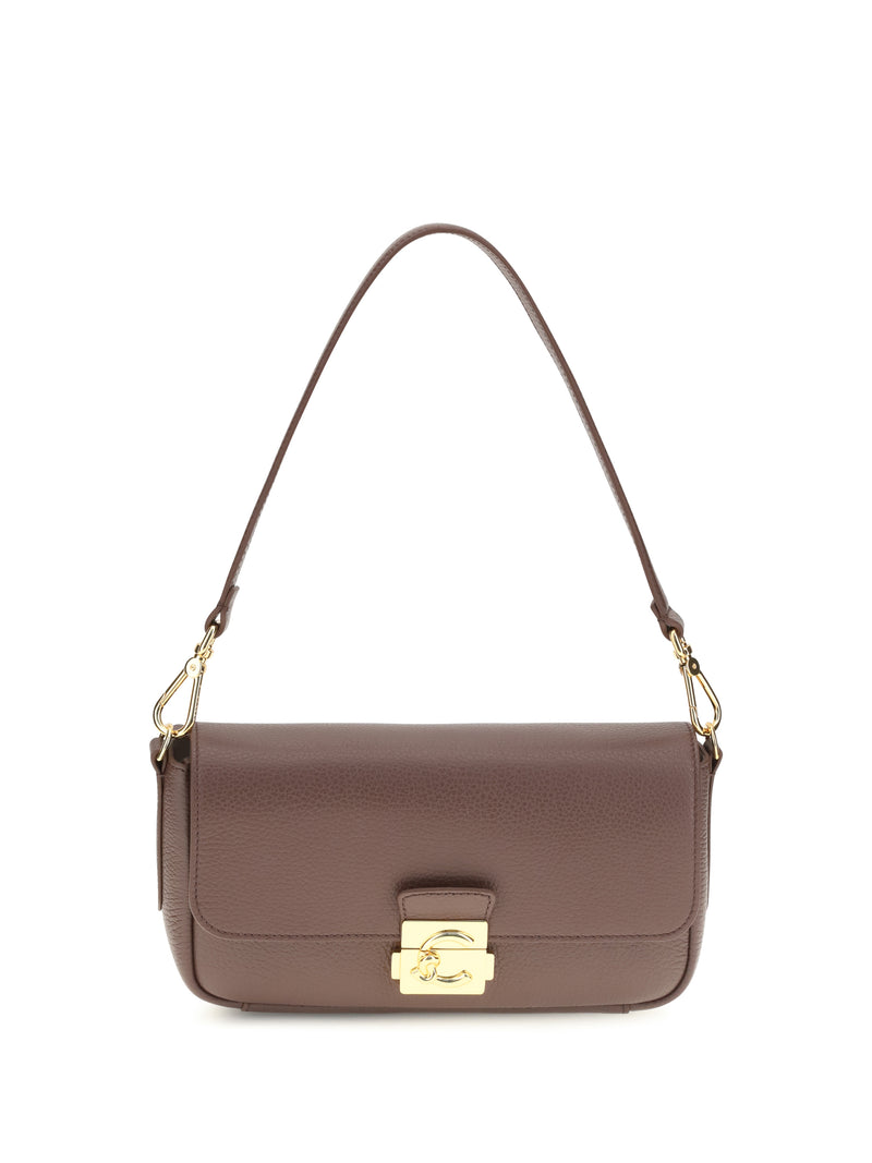 Coccinelle Coccinelle C-me Lock Medium Shoulder Bag Berry - World Class Fashion