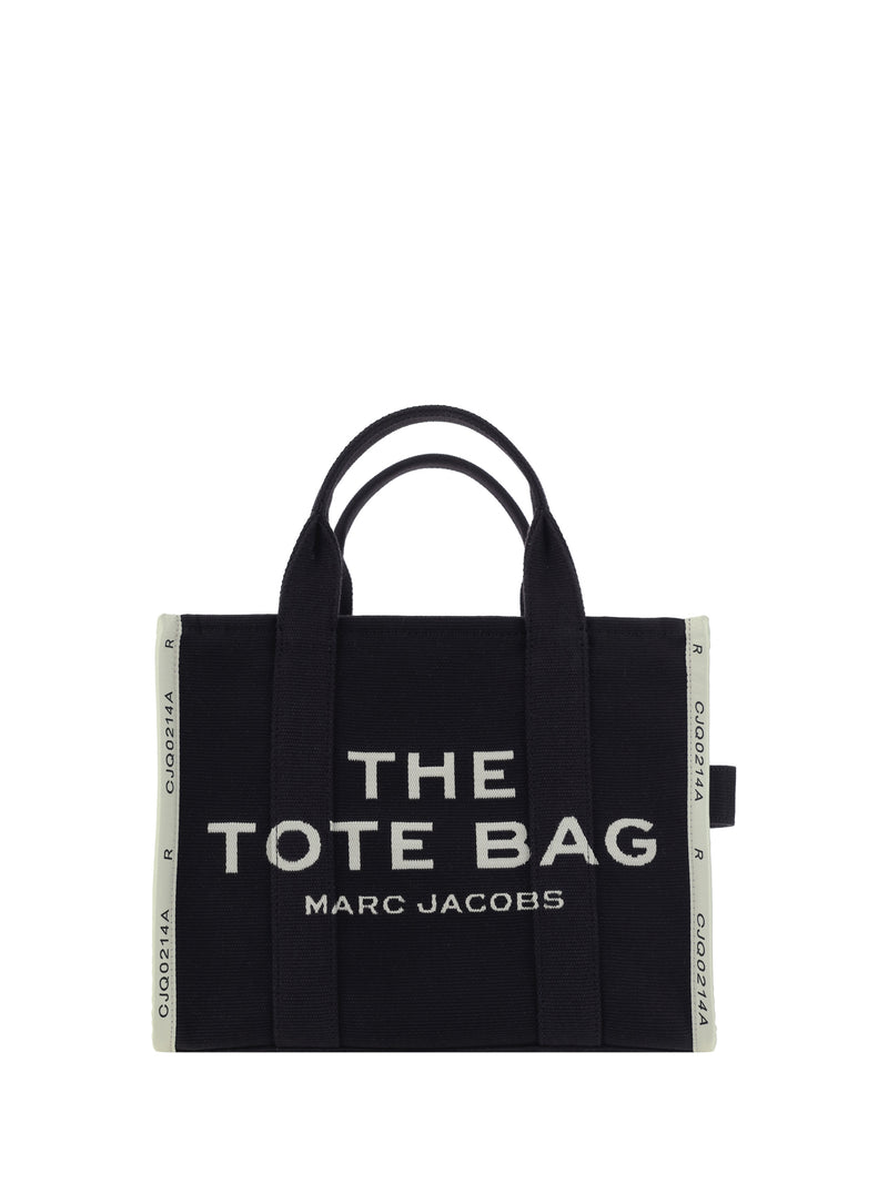 Marc Jacobs Marc Jacobs The Medium Cotton Tote Bag Black - World Class Fashion