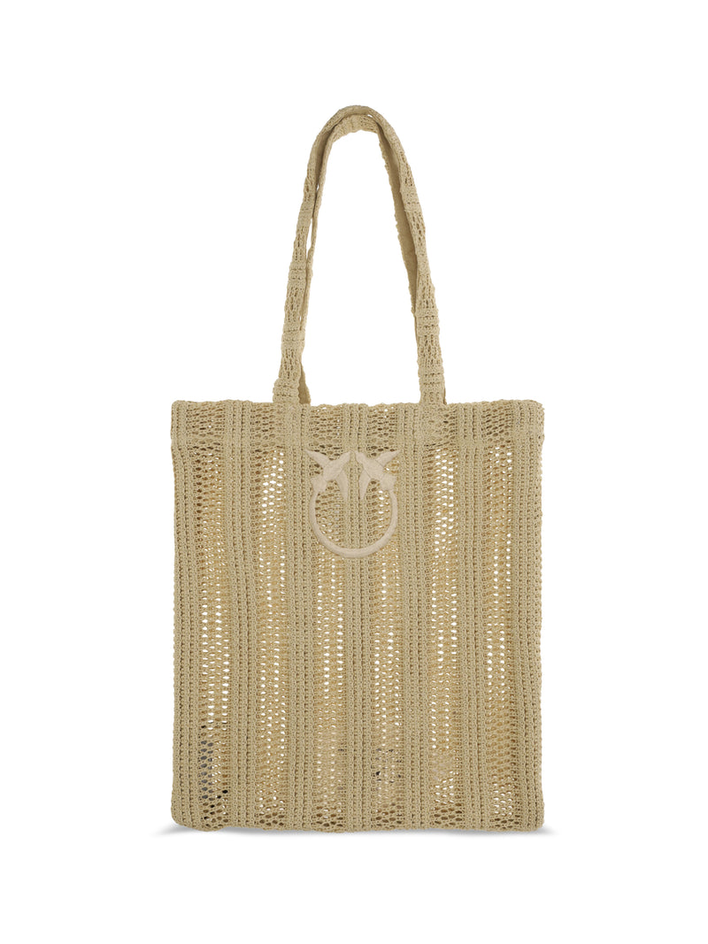 Pinko Pinko Medium Easy Tote Bag Yellow Women - World Class Fashion